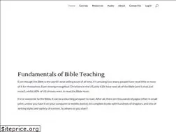 Sites similar to biblecourses.com.au