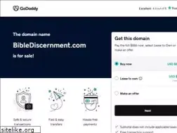Sites similar to biblediscernment.com