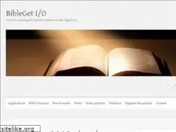 Sites similar to bibleget.io