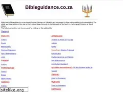Sites similar to bibleguidance.co.za