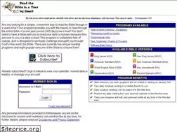 Sites similar to bibleinayear.org