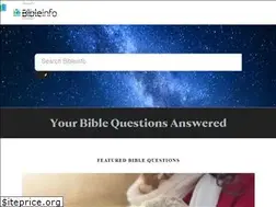 Sites similar to bibleinfo.com