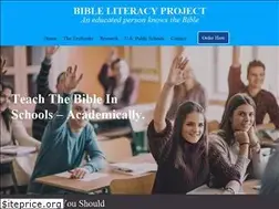 Sites similar to bibleliteracy.org