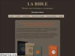 Sites similar to bibleliturgie.com