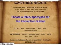 Sites similar to biblemegasite.com