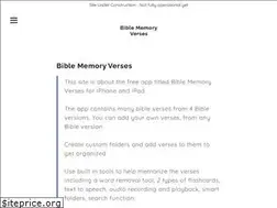 Sites similar to biblememoryverses.org