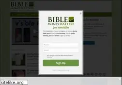 Sites similar to biblemoneymatters.com