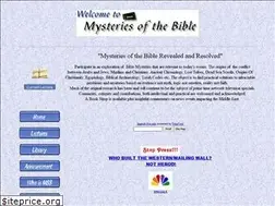 Sites similar to biblemysteries.com
