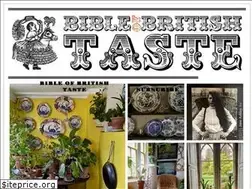 Sites similar to bibleofbritishtaste.com