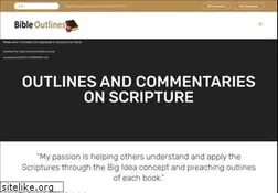 Sites similar to bibleoutlines.com