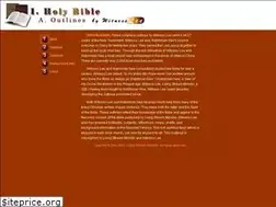 Sites similar to bibleoutlines.org