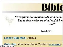 Sites similar to biblequizzes.com