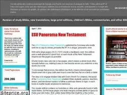 Sites similar to biblereviewer.blogspot.com