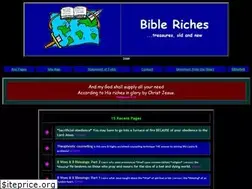 Sites similar to bibleriches.org