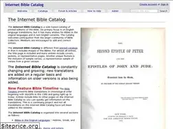 Sites similar to bibles.wikidot.com