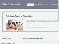 Sites similar to bibleskillsinstitute.net