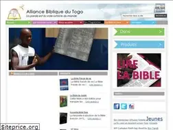 Sites similar to biblesociety-togo.org