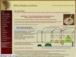 Sites similar to biblestudentarchives.com