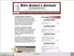 Sites similar to biblestudentsnotebook.com