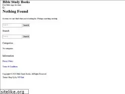 Sites similar to biblestudybooks.org
