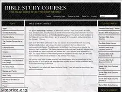 Sites similar to biblestudycourses.org