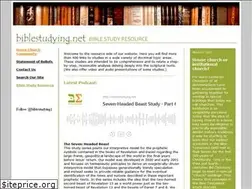 Sites similar to biblestudying.net