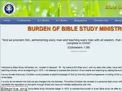 Sites similar to biblestudyministriesinc.net