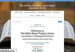Sites similar to biblestudyproject.org