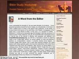Sites similar to biblestudyworkshop.com