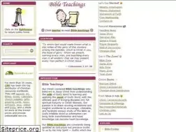 Sites similar to bibleteachings.com