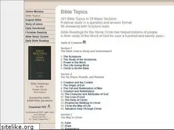 Sites similar to bibletopics.org