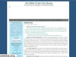 Sites similar to bibletruthchatroom.com