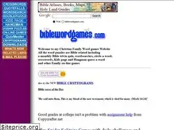 Sites similar to biblewordgames.com