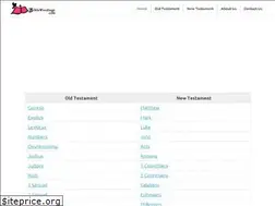 Sites similar to biblewordings.com