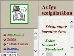 Sites similar to biblia-tarsulat.hu