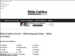 Sites similar to bibliacatolicaonline.com.br