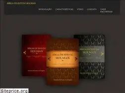 Sites similar to bibliadeestudoholman.com.br