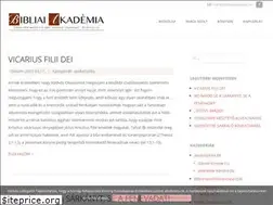 Sites similar to bibliaiakademia.hu