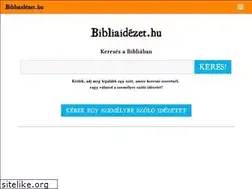 Sites similar to bibliaidezet.hu