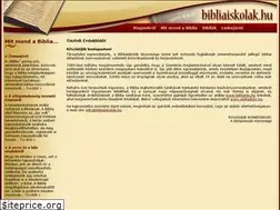 Sites similar to bibliaiskolak.hu