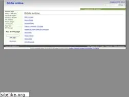 Sites similar to bibliaonline.wikidot.com