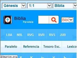 Sites similar to bibliaparalela.com