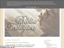 Sites similar to bibliateologica.blogspot.com