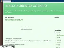 Sites similar to bibliayoriente.blogspot.com