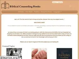 Sites similar to biblicalcounselingbooks.com