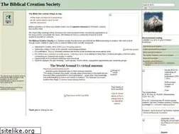 Sites similar to biblicalcreation.org