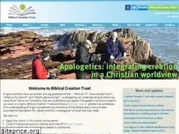 Sites similar to biblicalcreationtrust.org