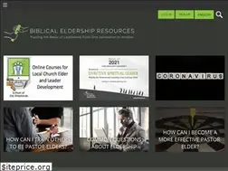 Sites similar to biblicaleldership.com
