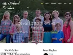Sites similar to biblicalfamilies.org