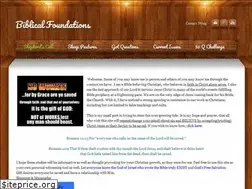 Sites similar to biblicalfoundations.weebly.com